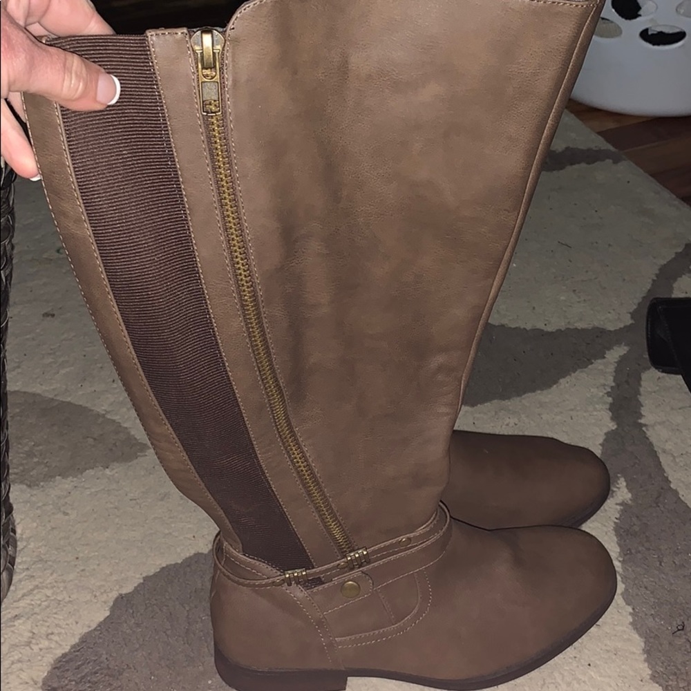 Wide Calf Boots Size 10
